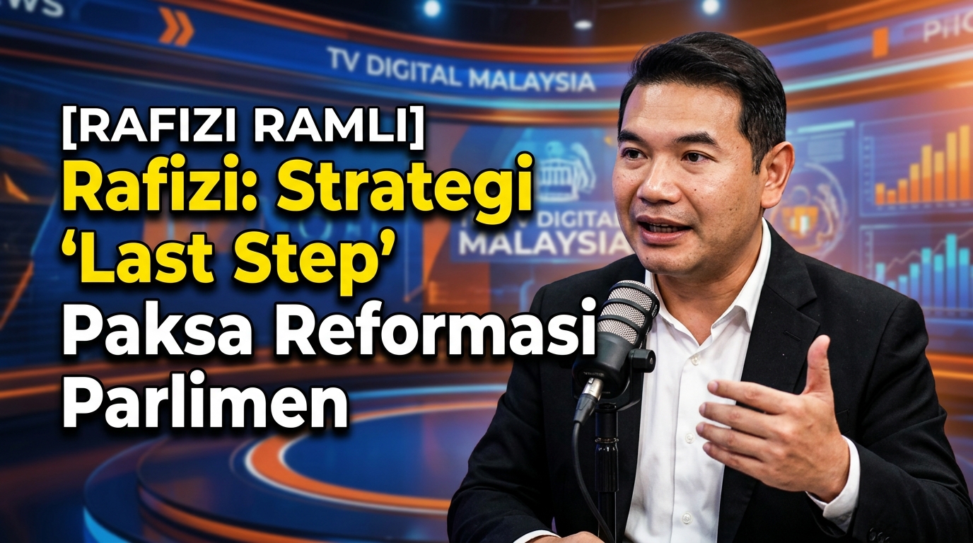 Rafizi: Strategi 'Last Step' Paksa Reformasi Parlimen
