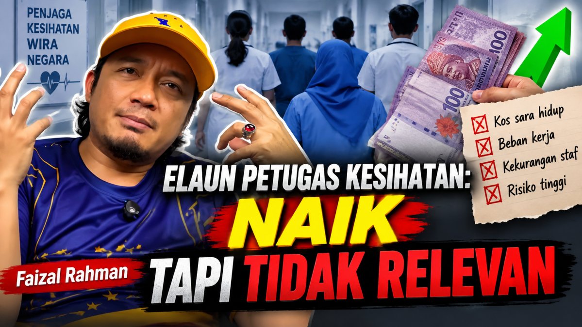 Elaun Petugas Kesihatan: Naik Tapi Tidak Relevan