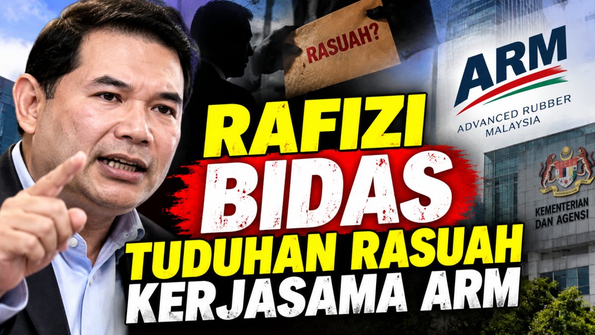 Rafizi Bidas Tuduhan Rasuah Kerjasama ARM
