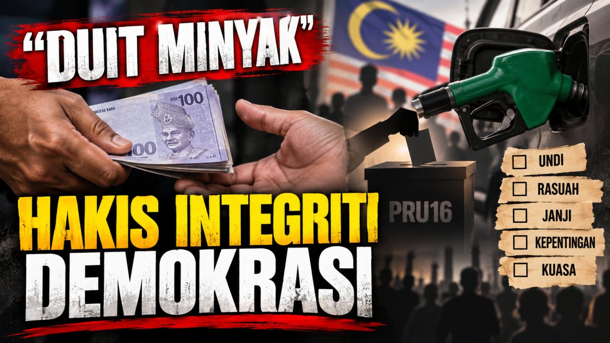 Normalisasi 'Duit Minyak' Hakis Integriti Demokrasi