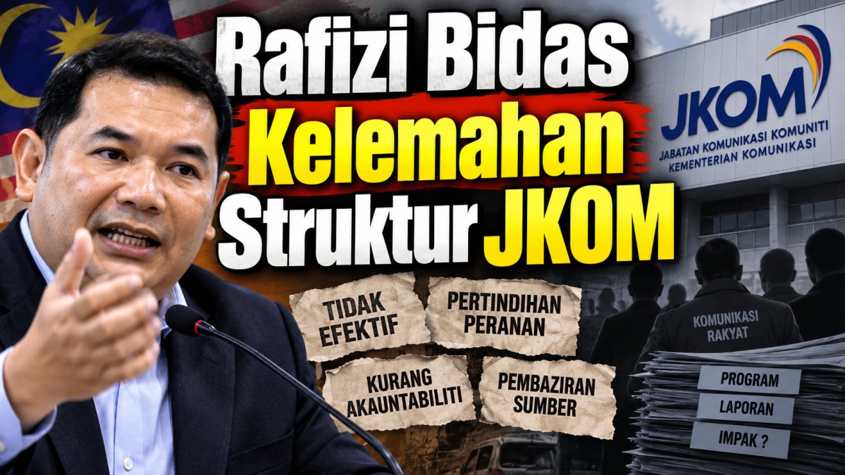 Rafizi Bidas Kelemahan Struktur JKOM
