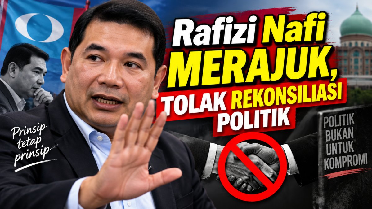 Rafizi Nafi Merajuk, Tolak Rekonsiliasi Politik
