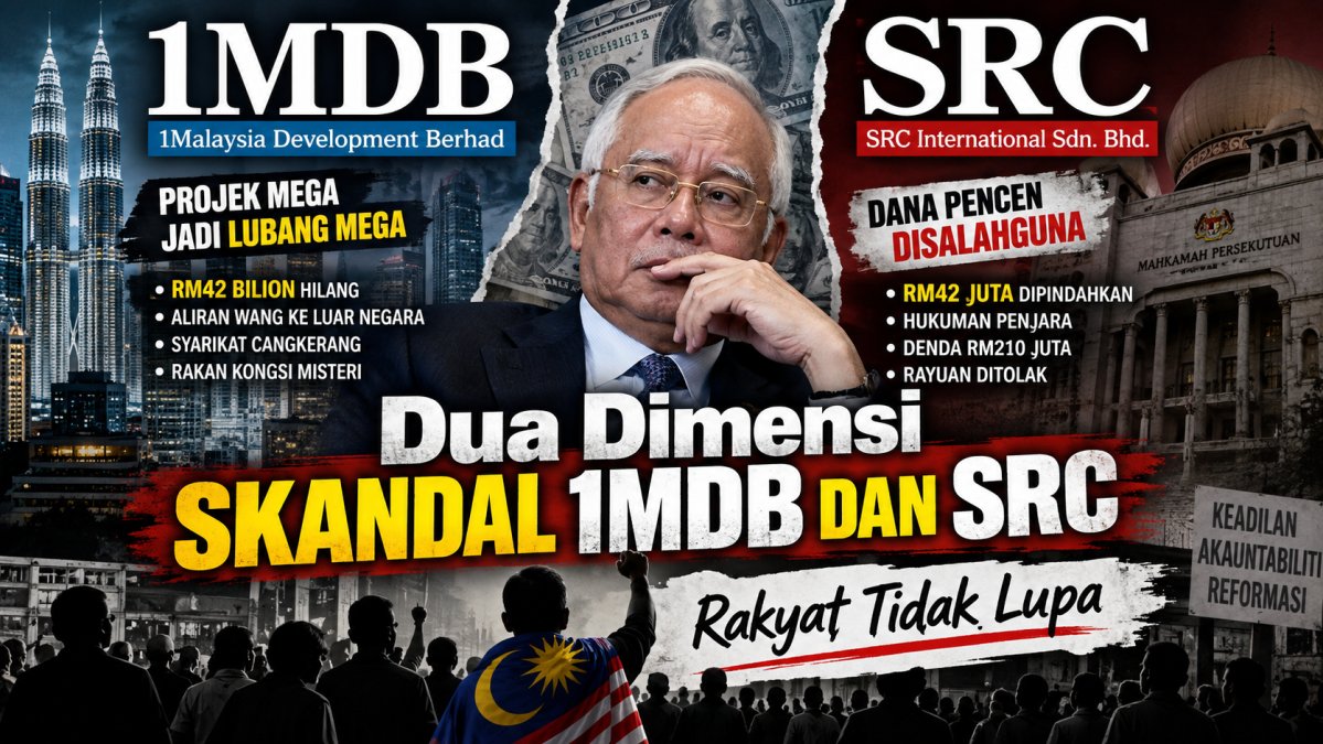 Dua Dimensi Skandal 1MDB dan SRC
