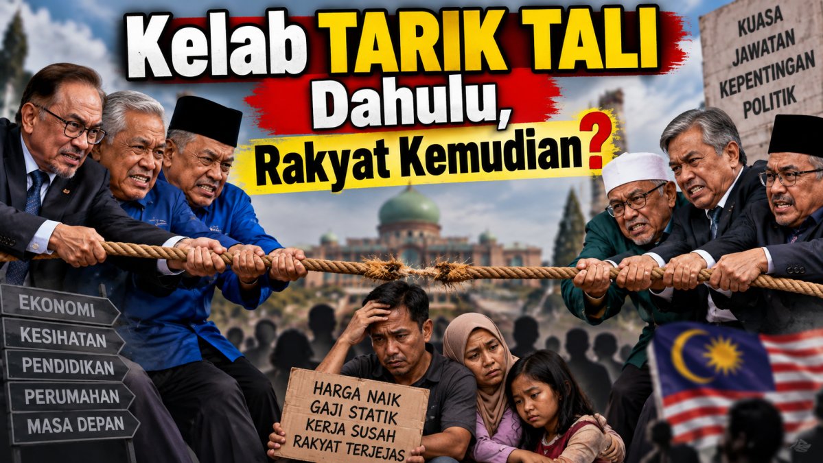 Kelab Tarik Tali Dahulu, Rakyat Kemudian?
