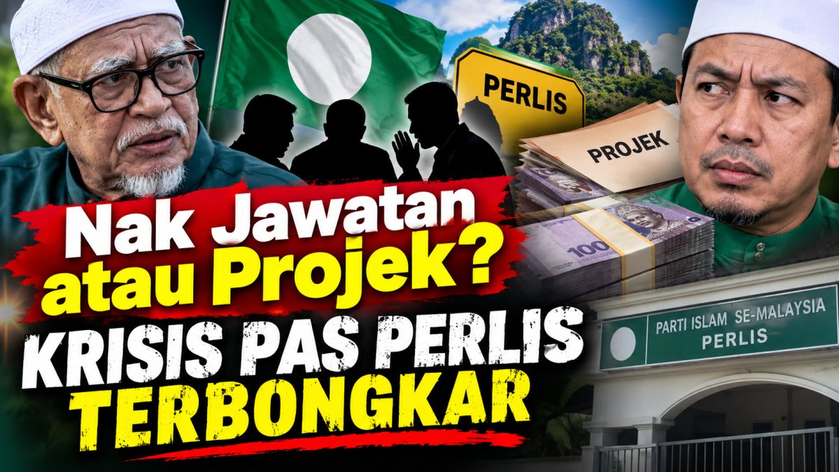 Nak Jawatan atau Projek? Krisis PAS Perlis Terbongkar