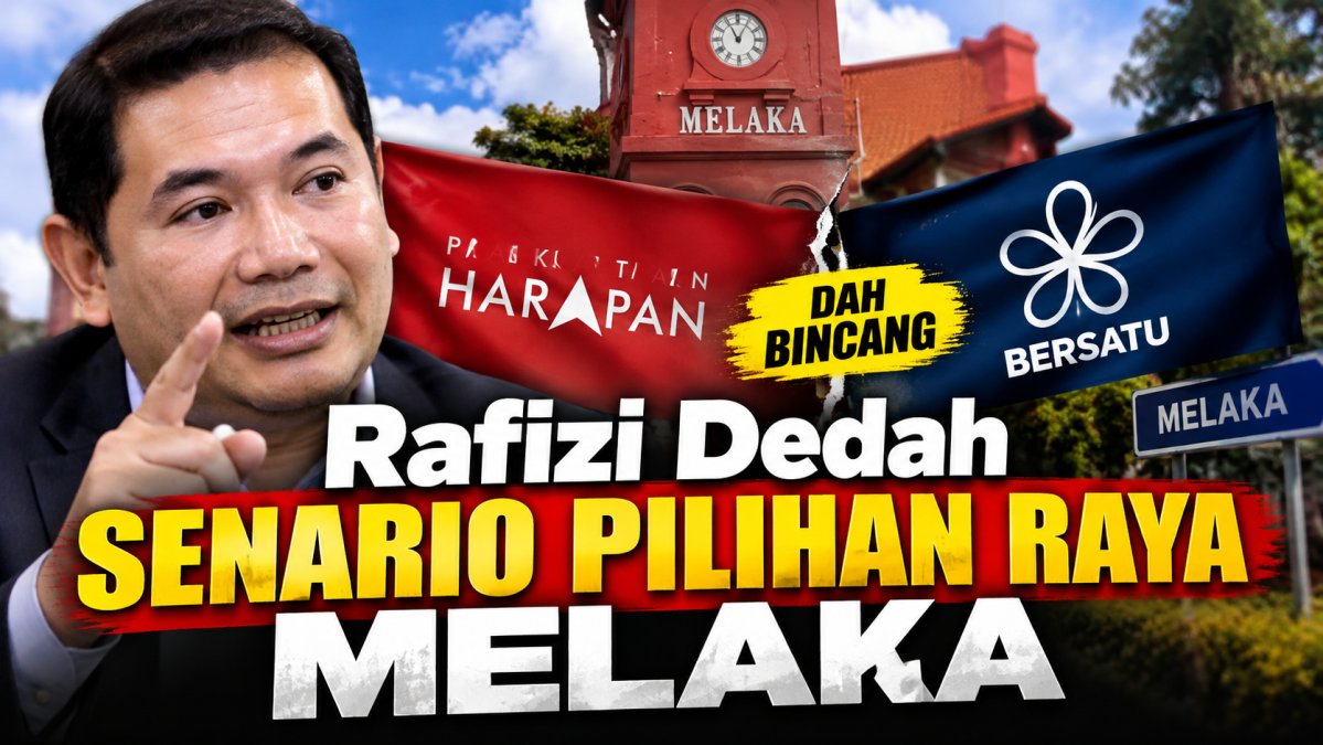 Rafizi Dedah Senario Pilihan Raya Melaka: PH-Bersatu Dah Bincang