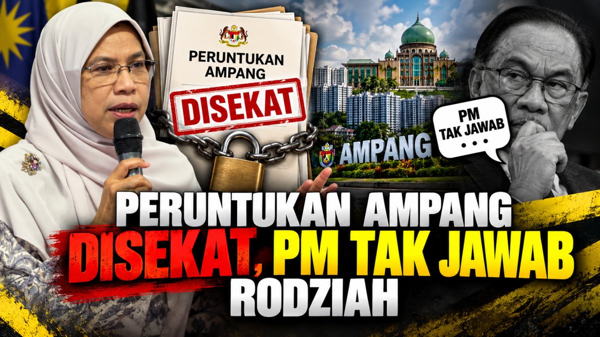 Peruntukan Ampang Disekat, PM Tak Jawab Rodziah