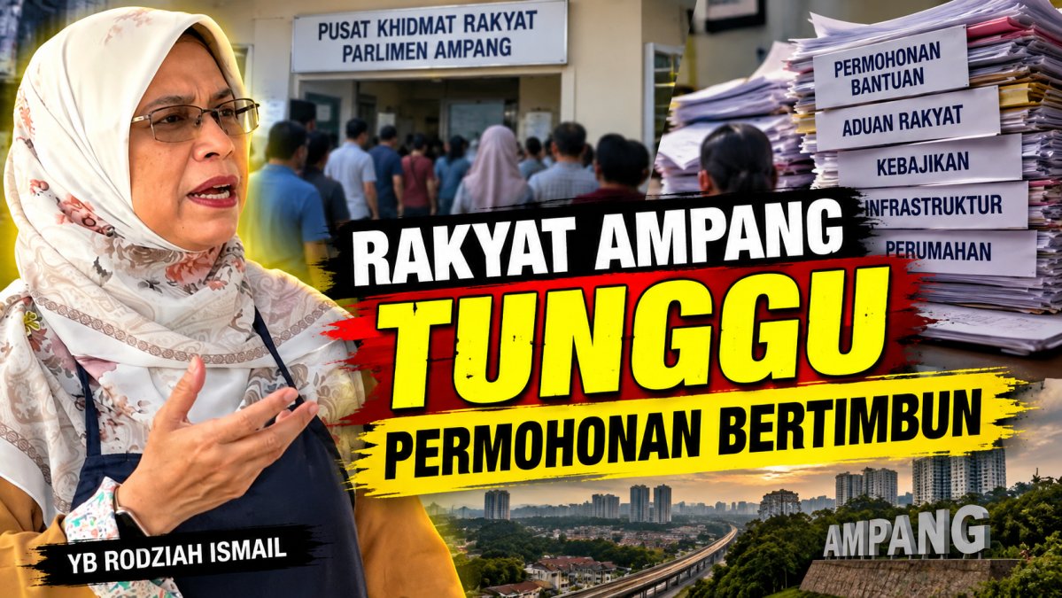 Rakyat Ampang Tunggu, Permohonan Bertimbun