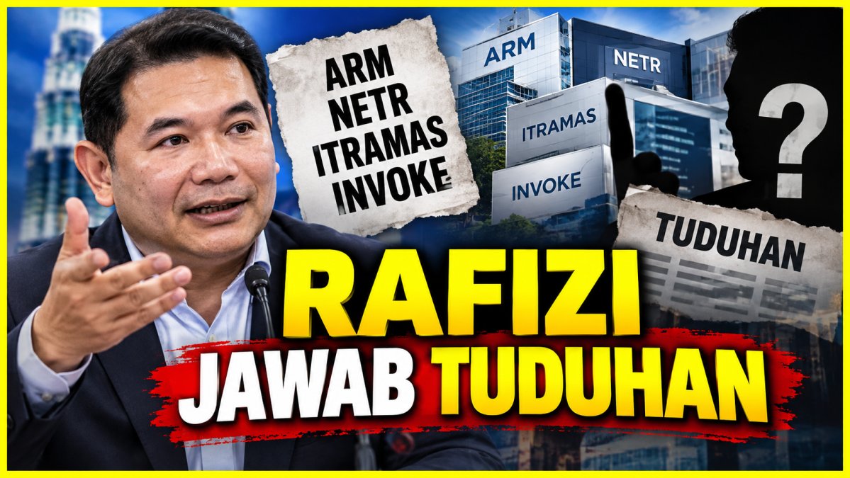 ARM, NETR, ITRAMAS dan INVOKE: Rafizi Jawab Tuduhan