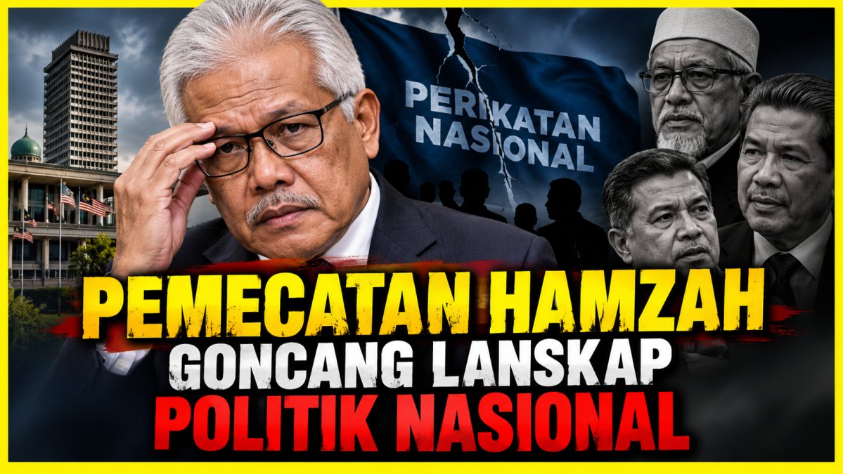 Pemecatan Hamzah Goncang Landskap Politik Nasional