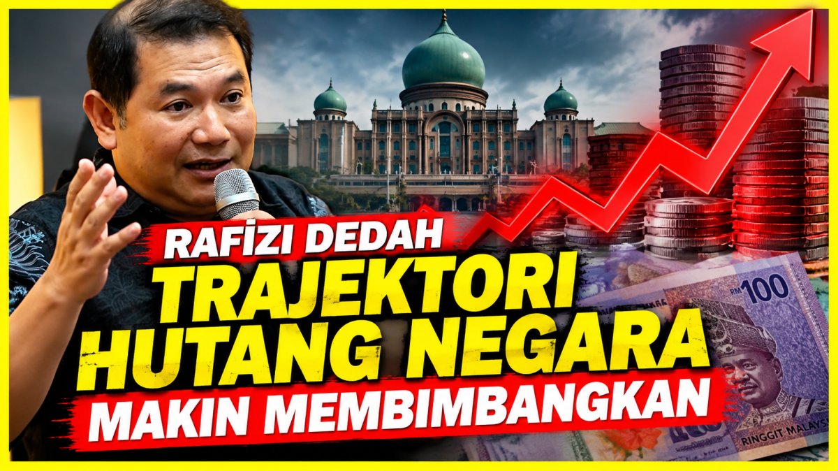 Rafizi Dedah Trajektori Hutang Negara Makin Membimbangkan