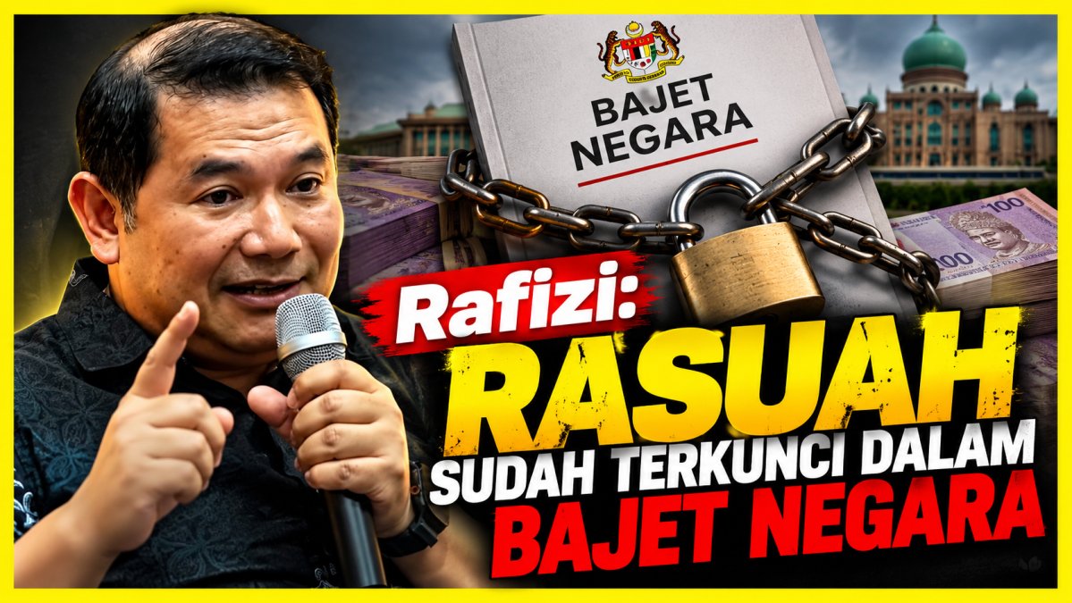 Rafizi: Rasuah Sudah Terkunci Dalam Bajet Negara