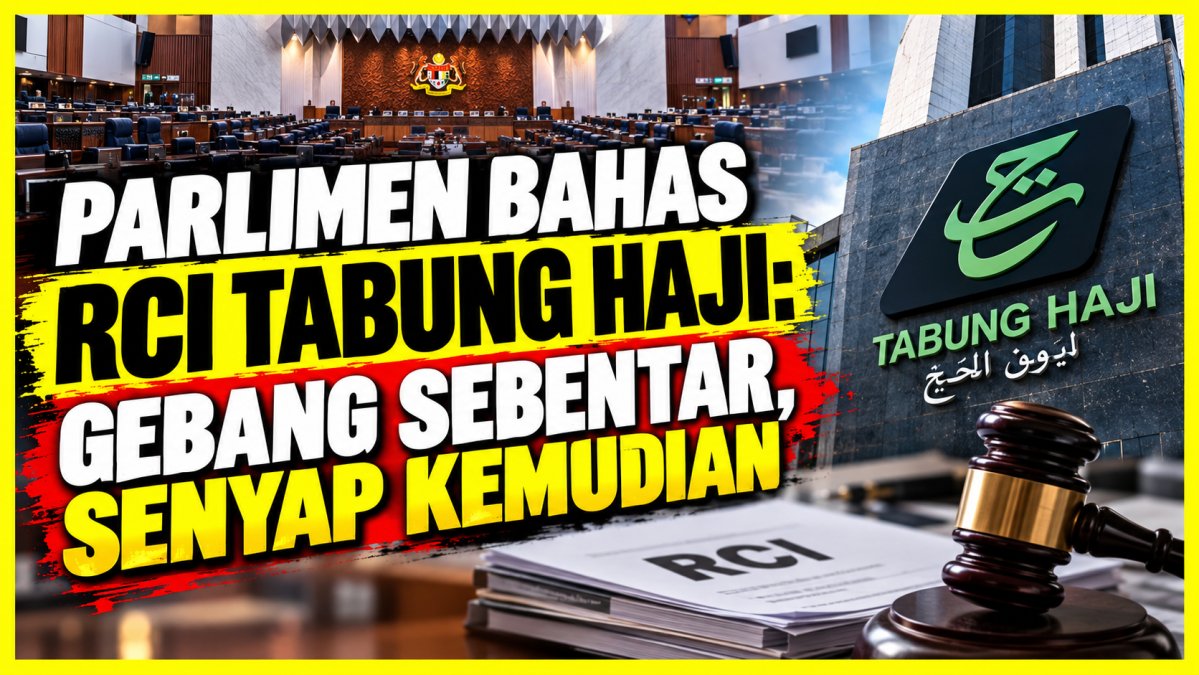 Parlimen Bahas RCI Tabung Haji: Gebang Sebentar, Senyap Kemudian