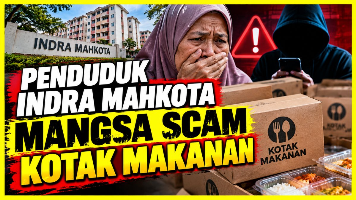 Penduduk Indra Mahkota Mangsa Scam Kotak Makanan