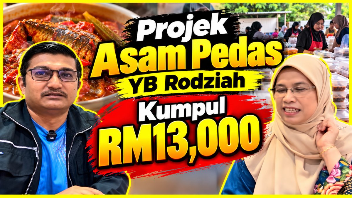Projek Asam Pedas YB Rodziah Kumpul RM13,000