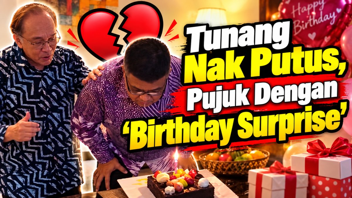 Tunang Nak Putus, Pujuk Dengan 'Birthday Surprise'