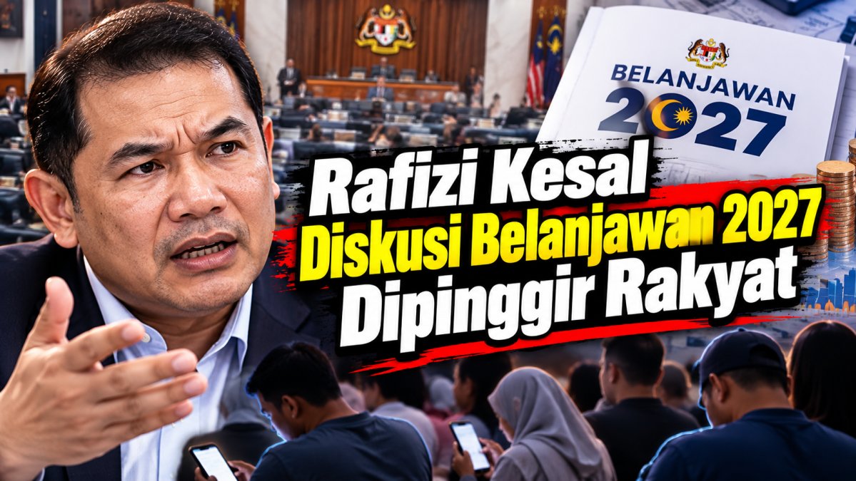Rafizi Kesal Diskusi Belanjawan 2027 Dipinggir Rakyat