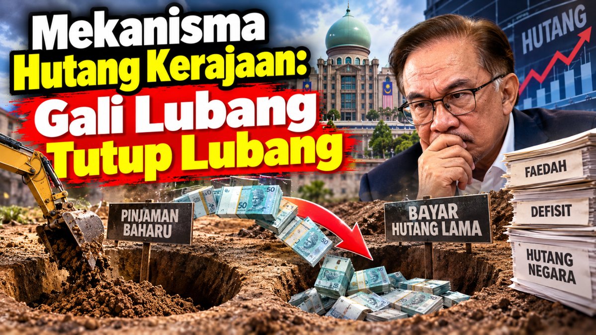 Mekanisma Hutang Kerajaan: Gali Lubang Tutup Lubang