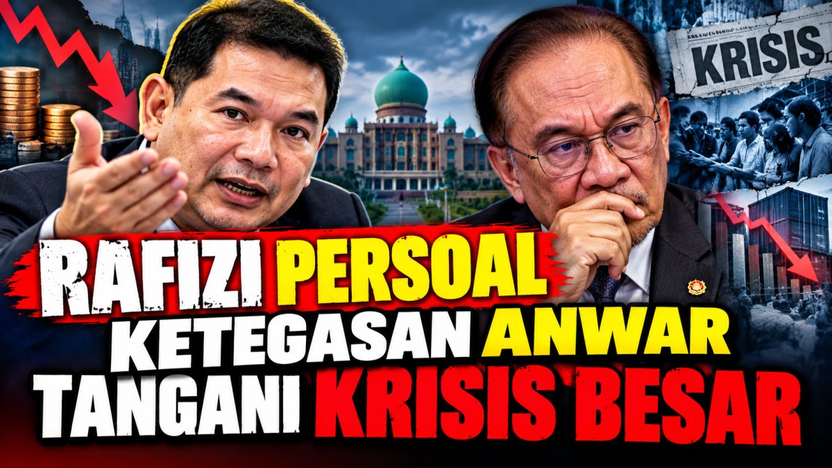 Rafizi Persoal Ketegasan Anwar Tangani Krisis Besar