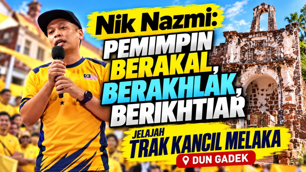 Nik Nazmi: Pemimpin Berakal, Berakhlak, Berikhtiar