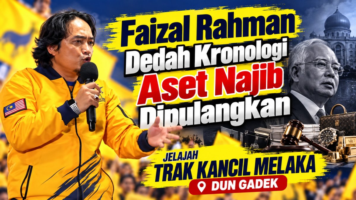 Faizal Rahman Dedah Kronologi Aset Najib Dipulangkan
