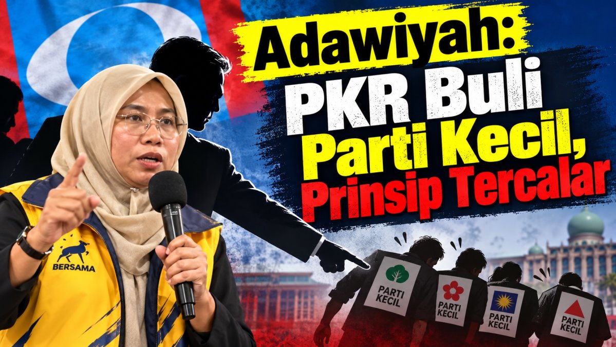Adawiyah: PKR Buli Parti Kecil, Prinsip Tercalar