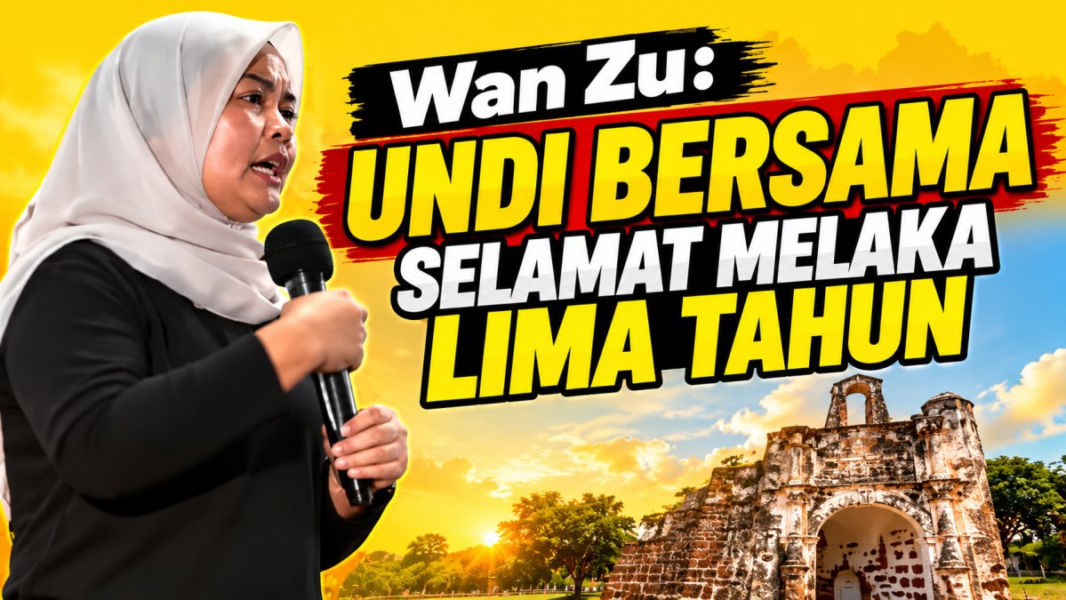 Wan Zu: Undi Bersama, Selamat Melaka Lima Tahun