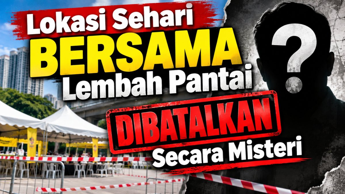 Lokasi Sehari BERSAMA Lembah Pantai Dibatalkan Secara Misteri