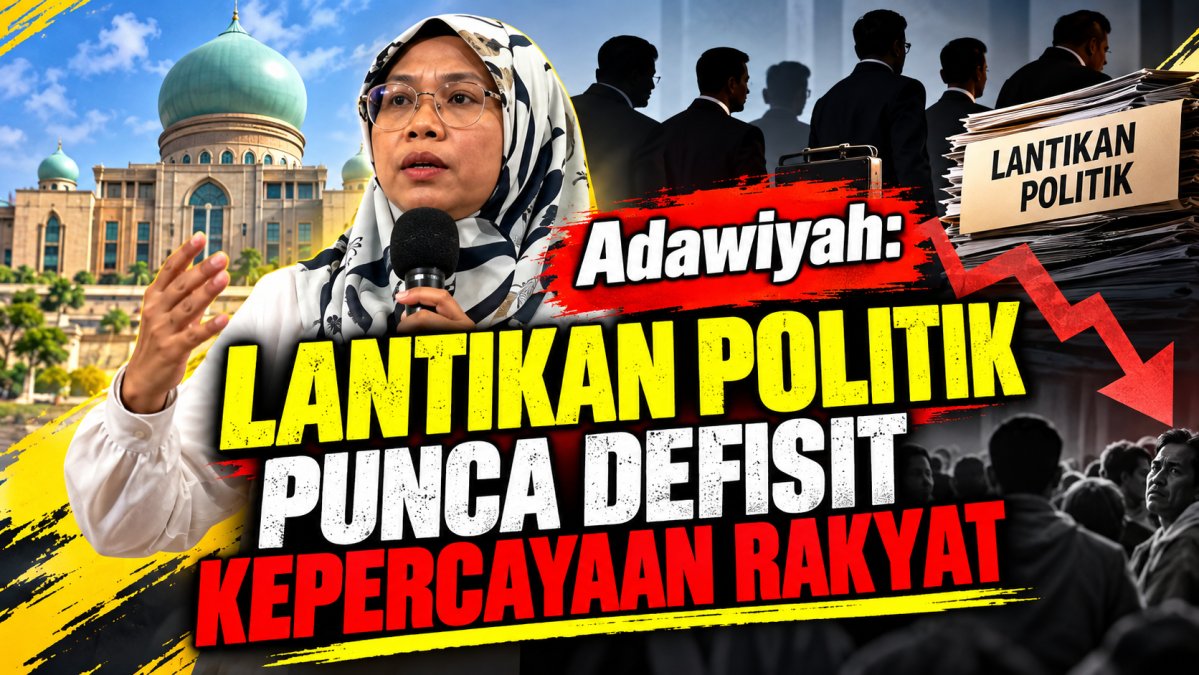 Adawiyah: Lantikan Politik Punca Defisit Kepercayaan Rakyat