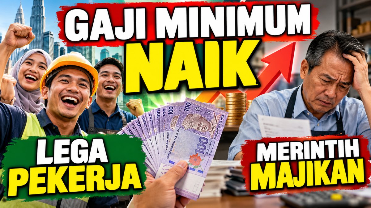 Gaji Minimum Naik: Lega Pekerja, Merintih Majikan