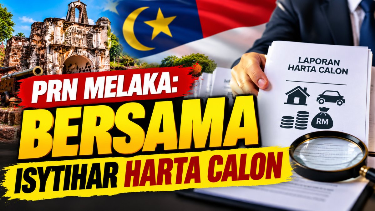 PRN Melaka: Bersama Isytihar Harta Calon