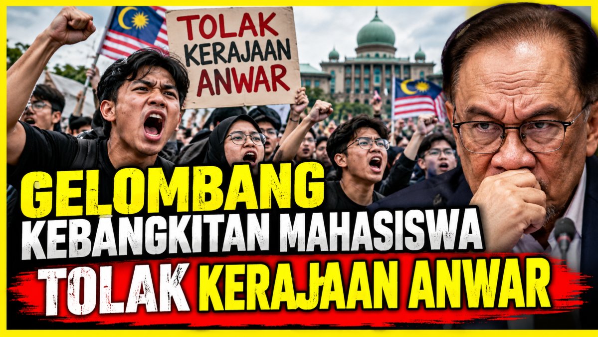Gelombang Kebangkitan Mahasiswa Tolak Kerajaan Anwar