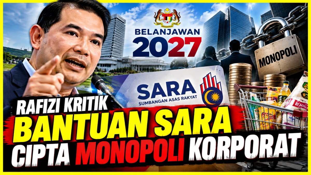 Rafizi Kritik Bantuan SARA Cipta Monopoli Korporat