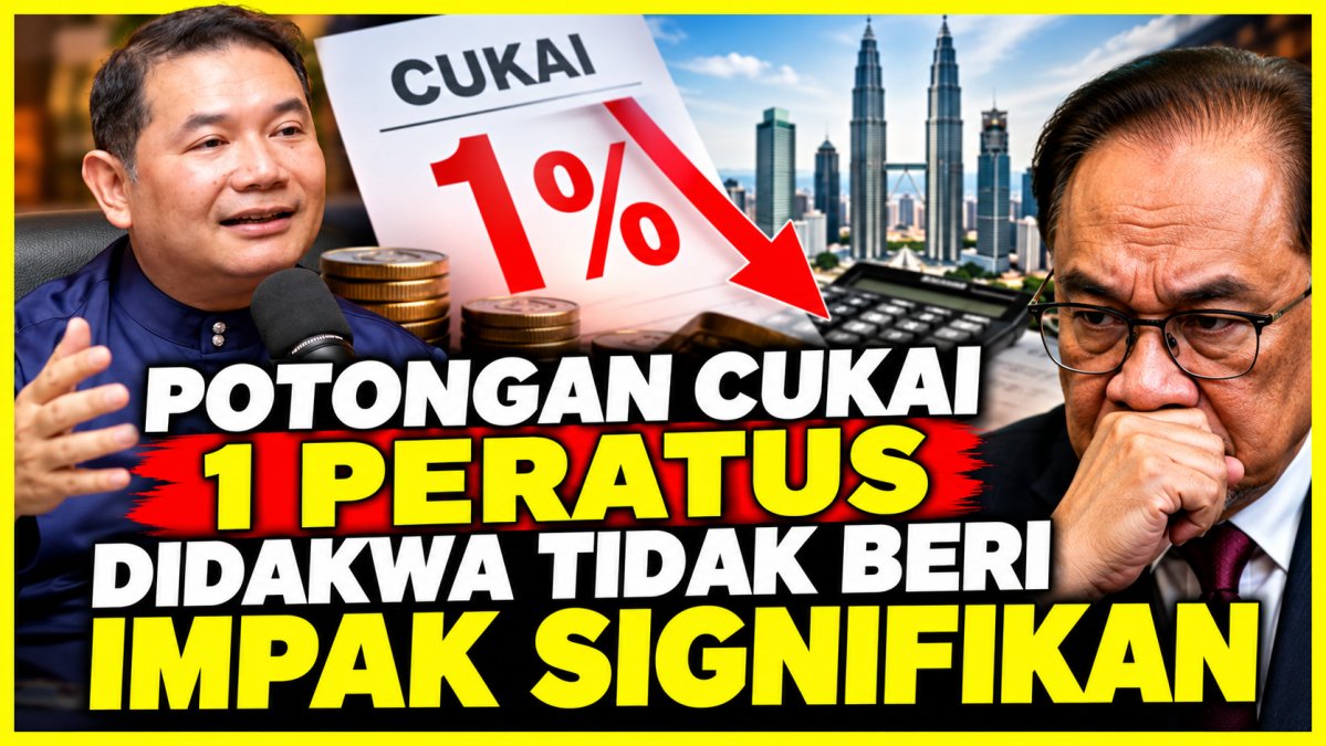 Potongan Cukai 1 Peratus Didakwa Tidak Beri Impak Signifikan