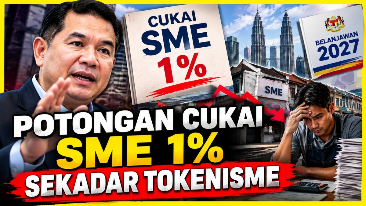 Potongan Cukai SME 1% Sekadar Tokenisme