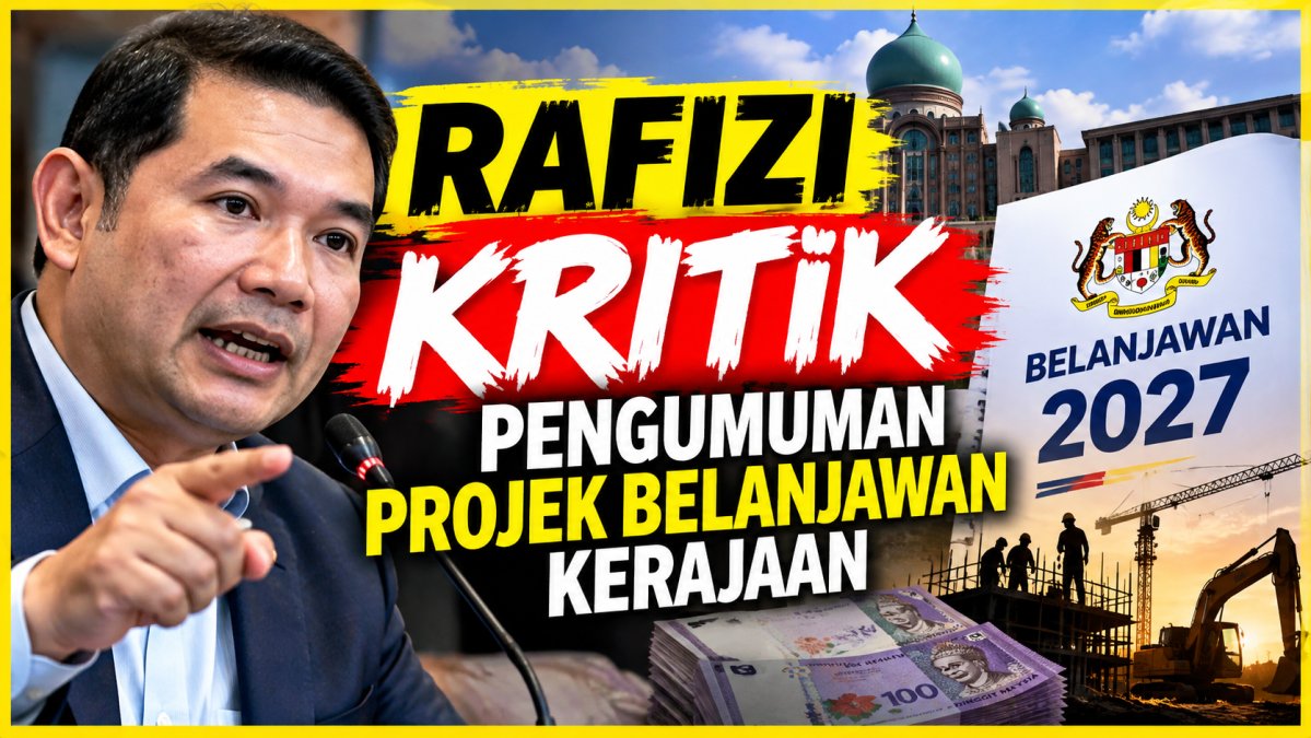 Rafizi Kritik Pengumuman Projek Belanjawan Kerajaan