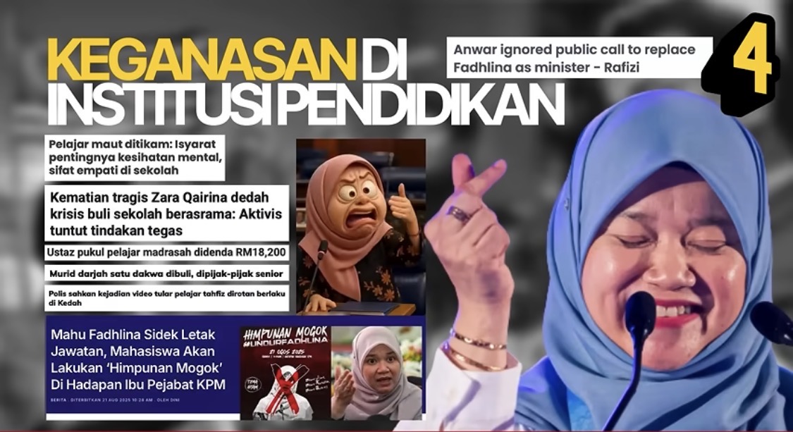 Keganasan Sekolah: Menteri Pendidikan Gagal Kawal Operasi