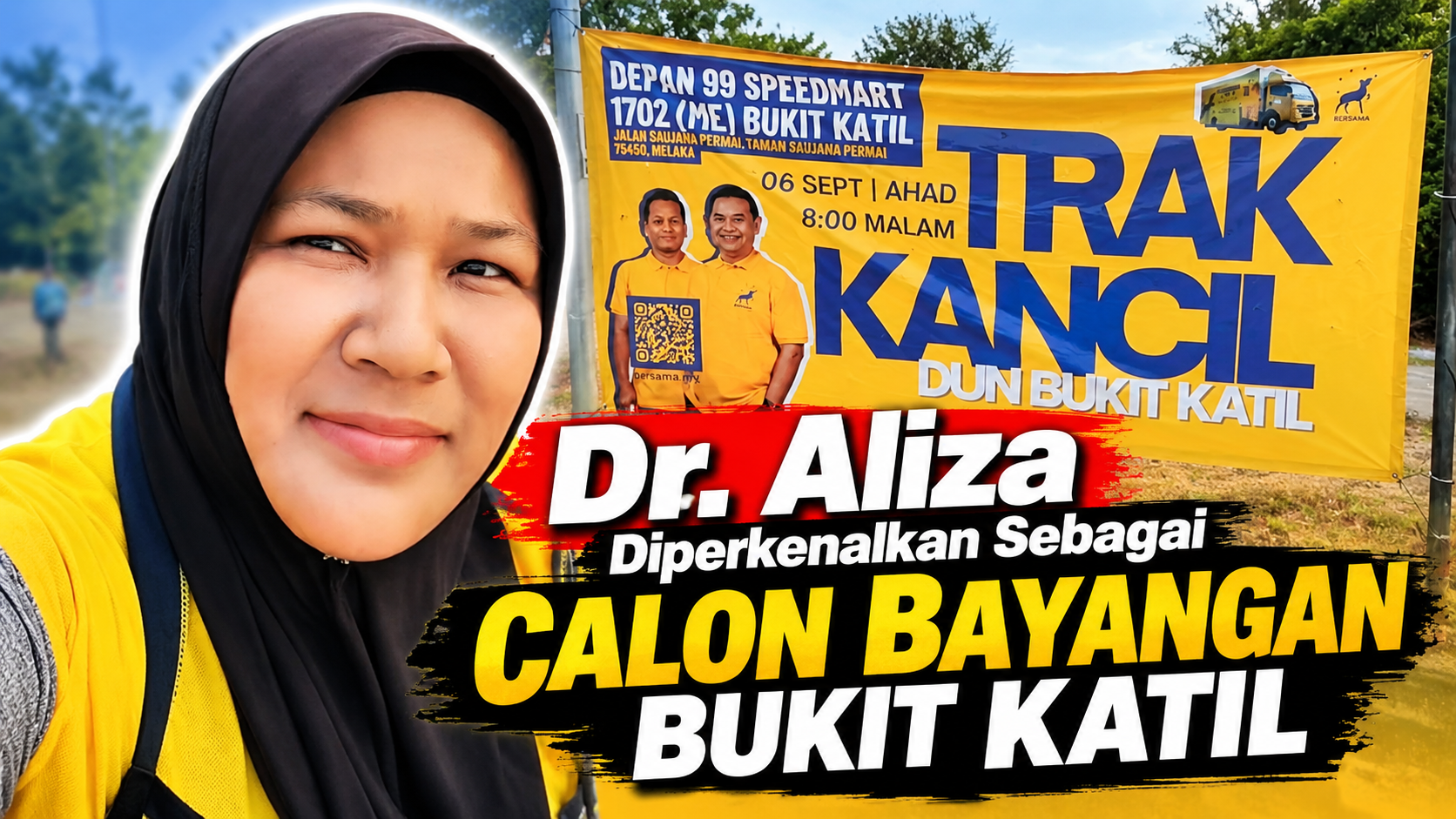Dr. Aliza Diperkenalkan Sebagai Calon Bayangan Bukit Katil