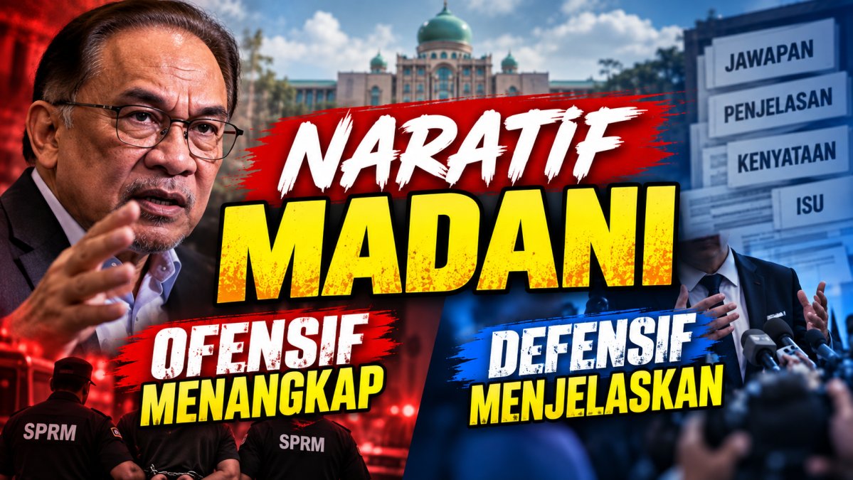 Naratif Madani: Ofensif Menangkap, Defensif Menjelaskan