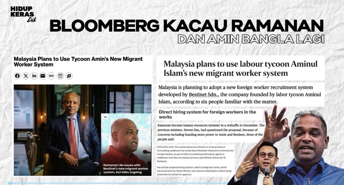 Bloomberg Dedah Sistem Pekerja Asing Bestinet TURAP